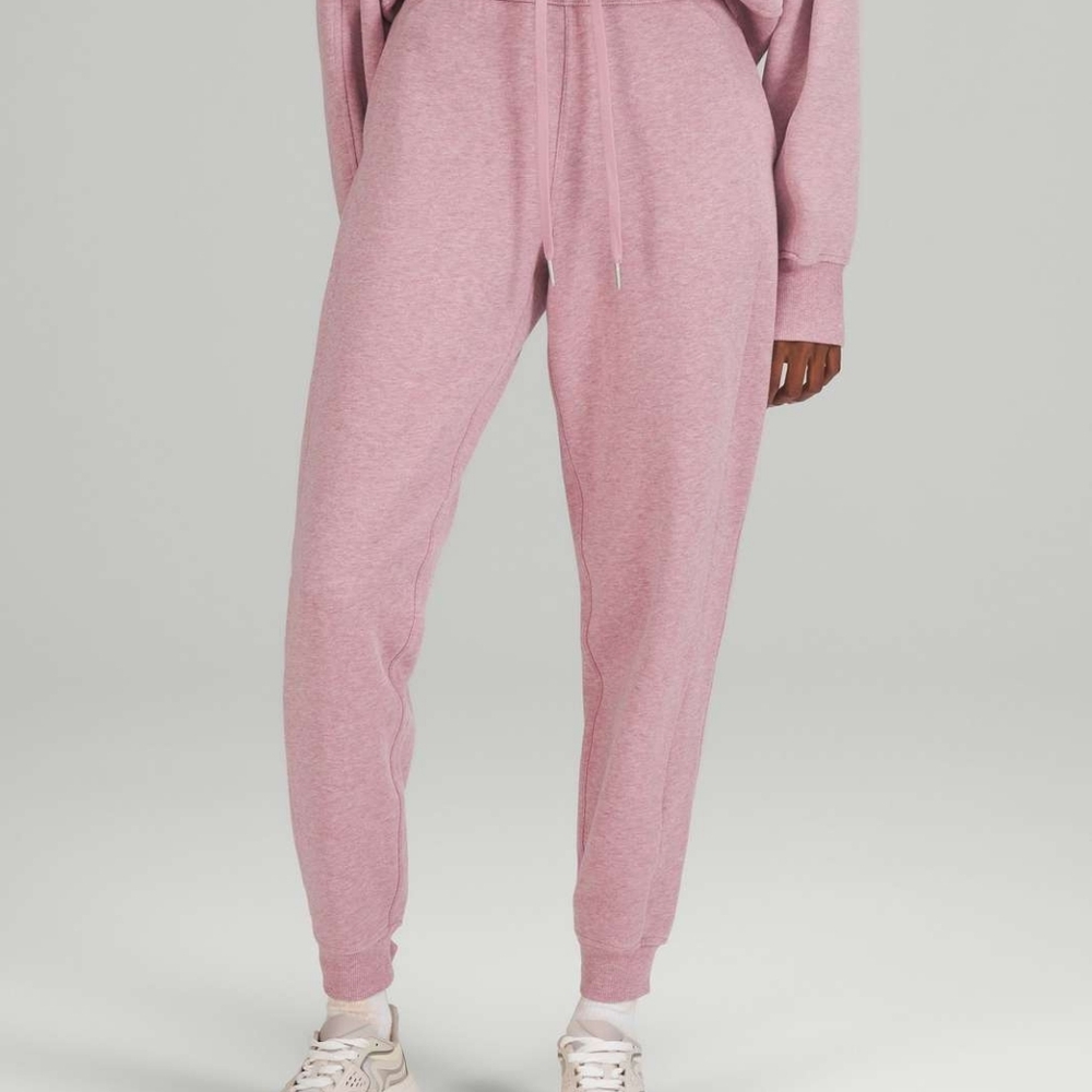 Lululemon Scuba High-Rise Jogger Heathered Pink Taupe Size 4